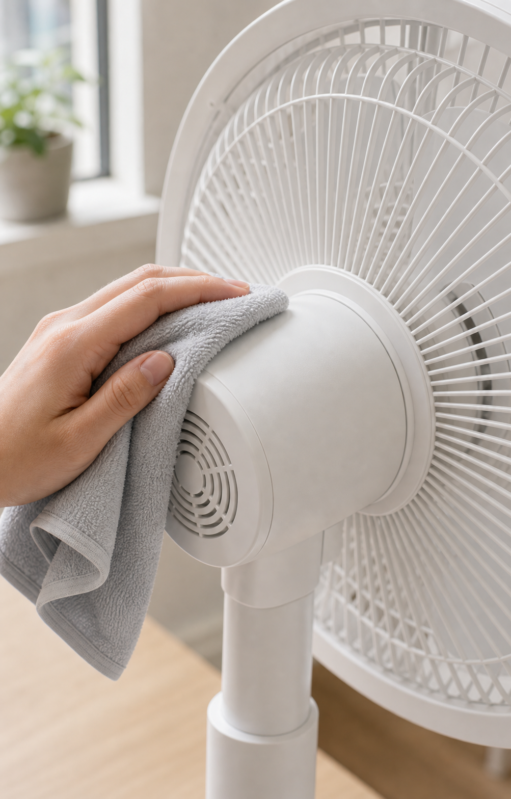 summer-fan-deep-clean-maintenance-guide — maintenance fan cleaning motor wipe